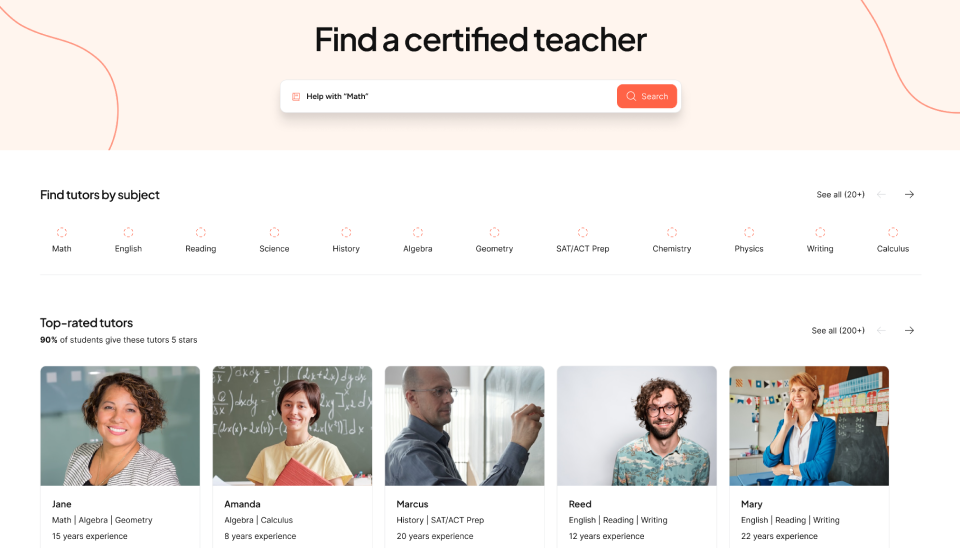 Find your teacher